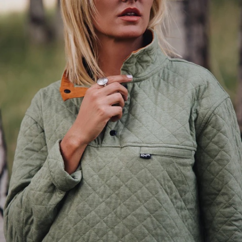 Rock Monkey Quilted Pullover